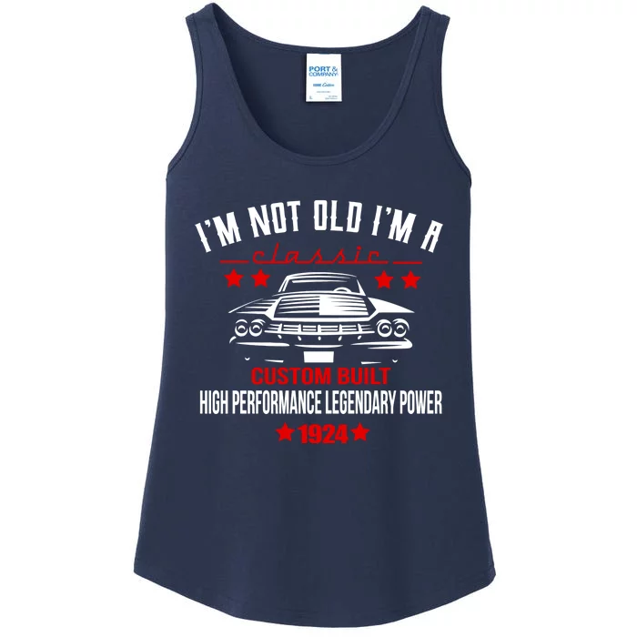 IM Not Old IM A Classic Custom Built 1924 100th Birthday Ladies Essential Tank