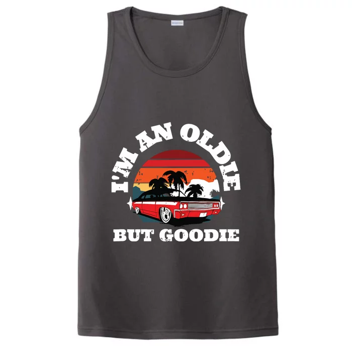 Im Not Old Im Classic Funny Car Graphic Design Performance Tank