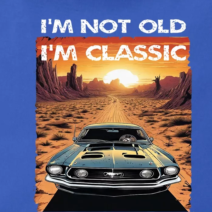 IM Not Old IM Classic Funny Car Vehicle Addicts Piston Zip Tote Bag