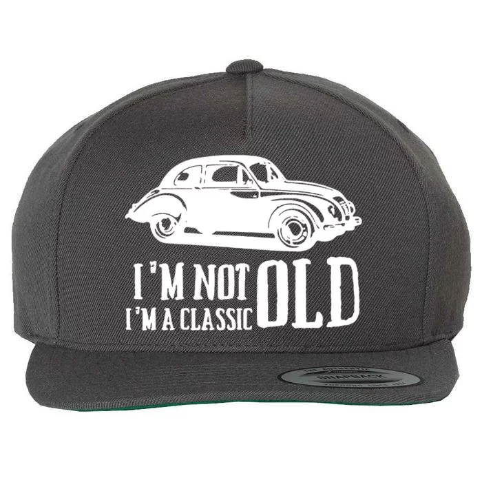 IM Not Old IM Classic Cars Wool Snapback Cap