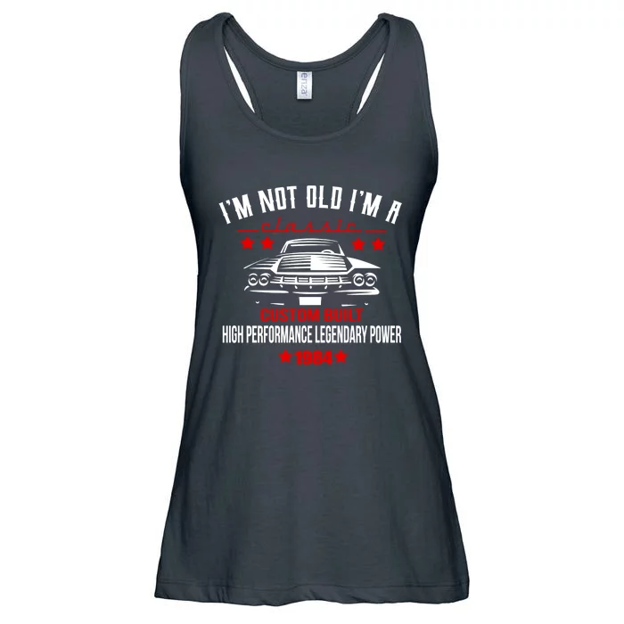 IM Not Old IM A Classic Custom Built 1984 40th Birthday Ladies Essential Flowy Tank