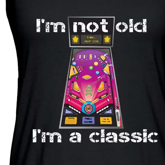 IM Not Old IM Classic Pinball Machine Ladies Essential Flowy Tank