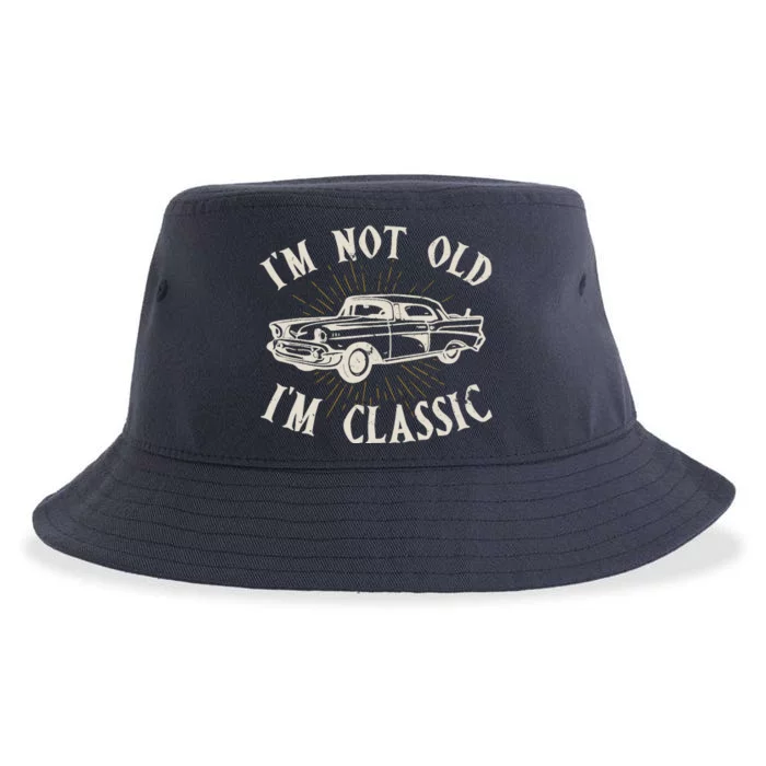 IM Not Old IM Classic Funny Old Man Ts For Sustainable Bucket Hat