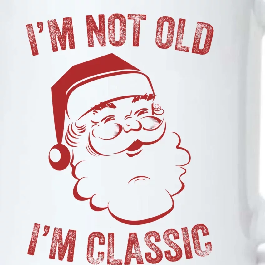 IM Not Old I Am Classic Funny Christmas Santa Gift Black Color Changing Mug