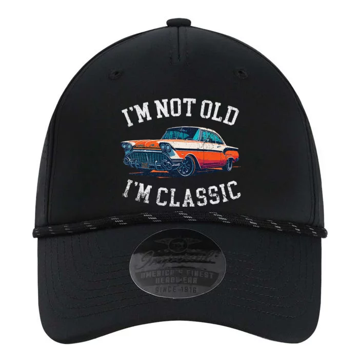 Im Not Old Im Classic Car Birthday Dad Grandpa Performance The Dyno Cap