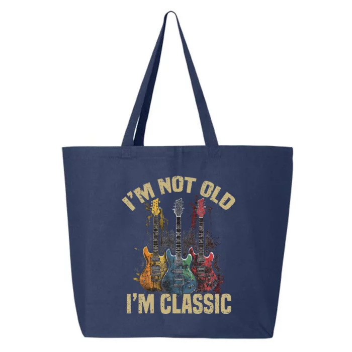 Im Not Old Im A Classic Guitar Guitarist Birthday Gifts 25L Jumbo Tote