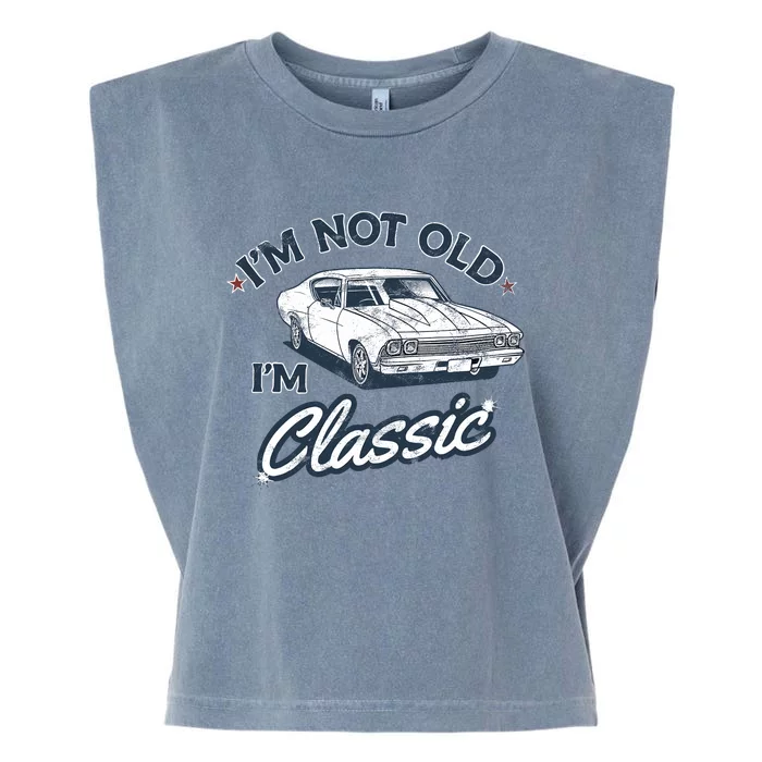 IM Not Old IM Classic Garment-Dyed Women's Muscle Tee