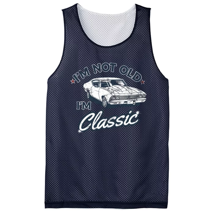 IM Not Old IM Classic Mesh Reversible Basketball Jersey Tank