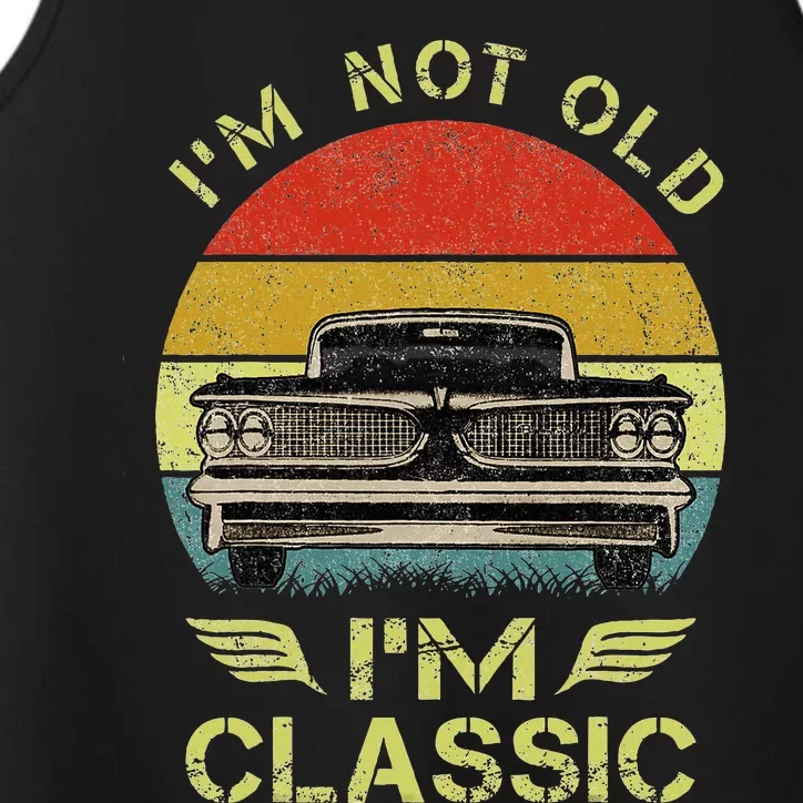 IM Not Old IM Classic Funny Car Graphic Performance Tank