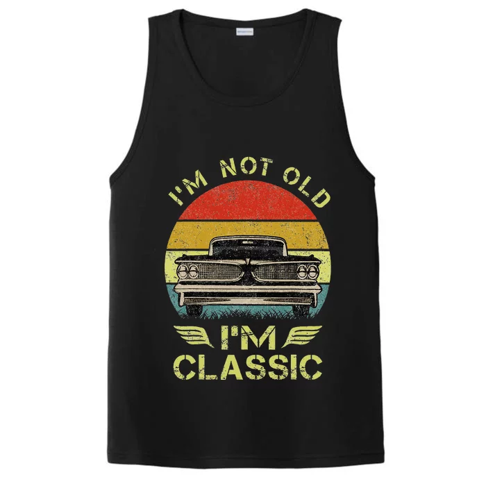 IM Not Old IM Classic Funny Car Graphic Performance Tank