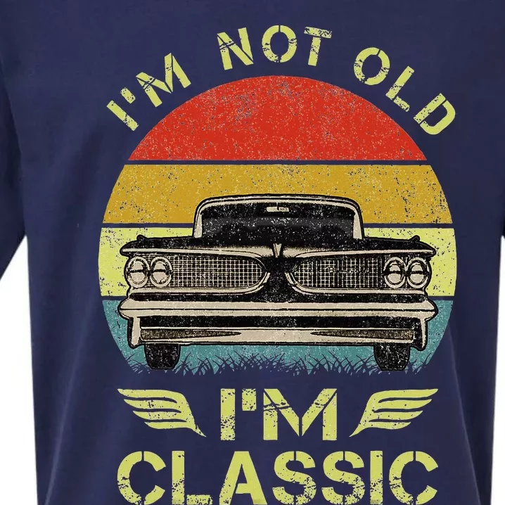 IM Not Old IM Classic Funny Car Graphic Sueded Cloud Jersey T-Shirt