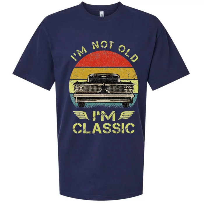 IM Not Old IM Classic Funny Car Graphic Sueded Cloud Jersey T-Shirt