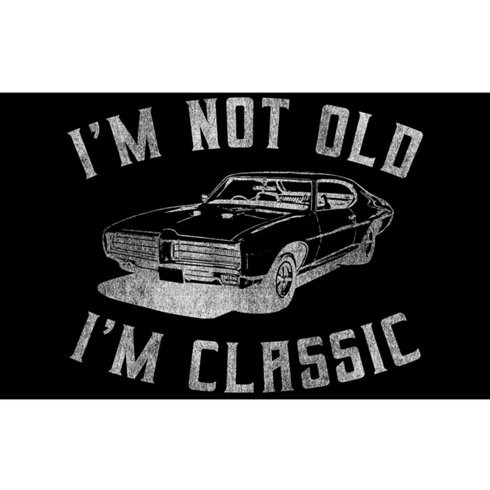 Im Not Old Im Classic Funny Car Graphic Fathers Day Gift Bumper Sticker