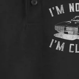 Im Not Old Im Classic Funny Car Graphic Fathers Day Gift Dry Zone Grid Performance Polo