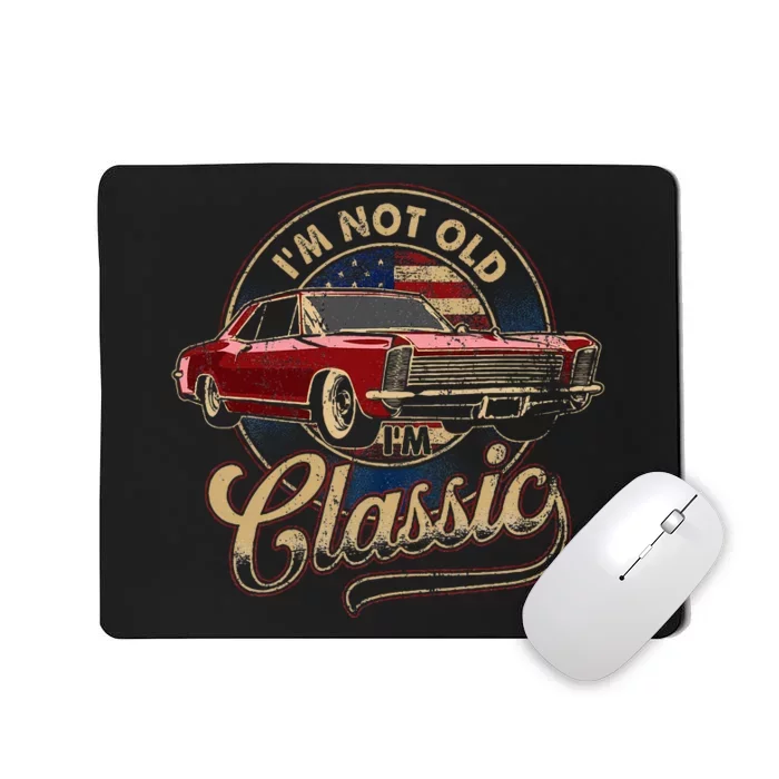 IM Not Old IM Classic Old Man Mousepad