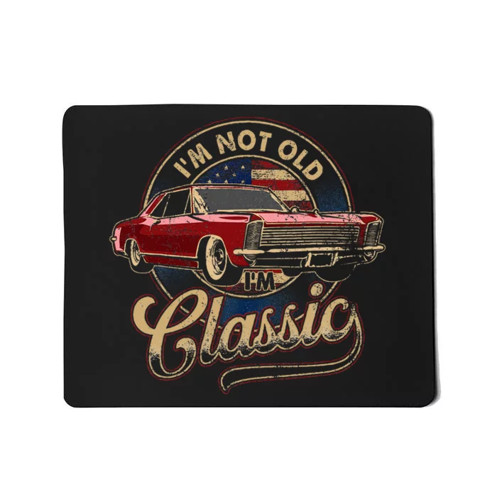 IM Not Old IM Classic Old Man Mousepad