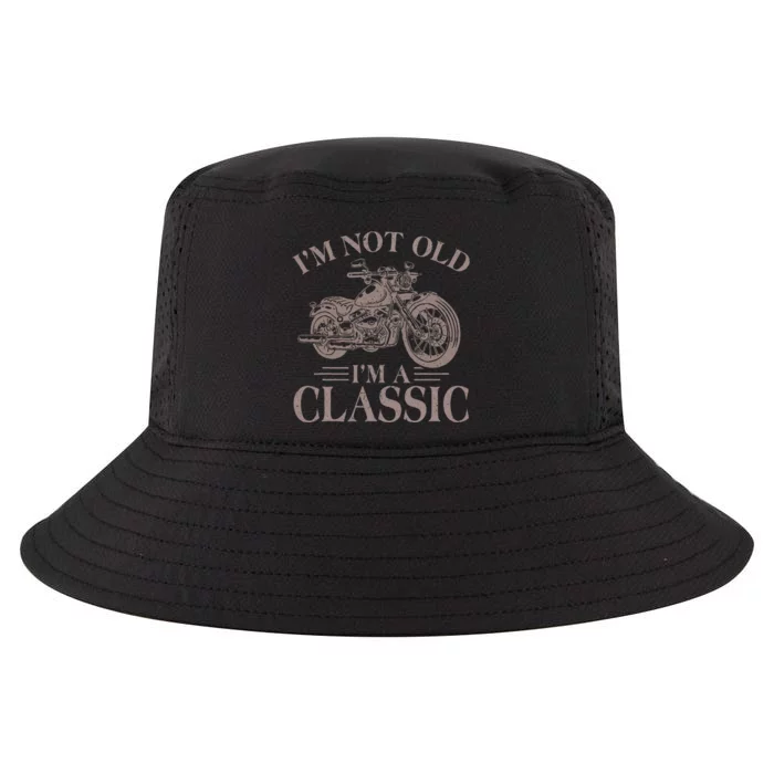 IM Not Old IM Classic Motocycle Biker Cool Comfort Performance Bucket Hat