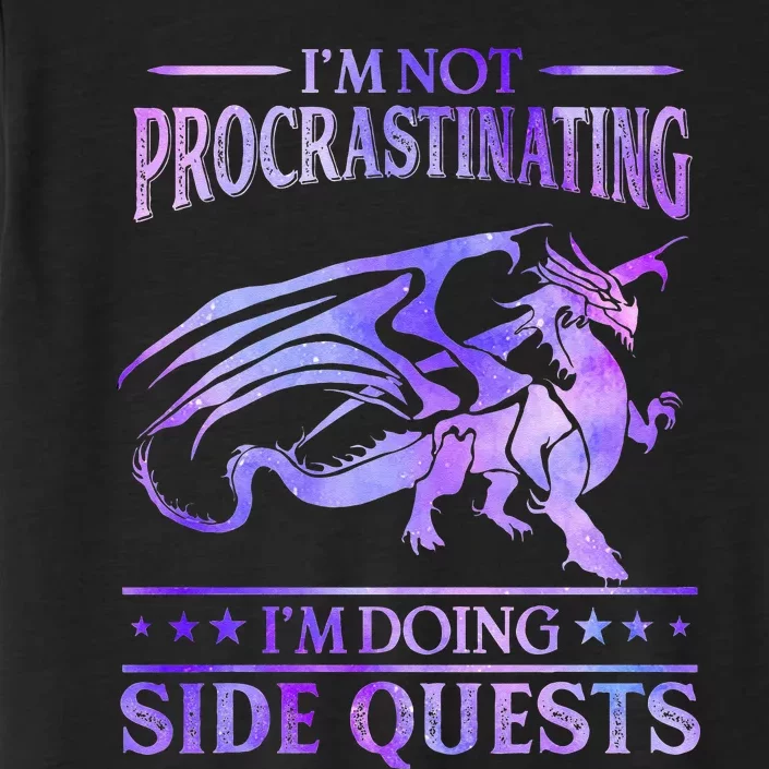 I'm Not Procrastinating I'm Doing Side Quests Dragons Master ChromaSoft Performance T-Shirt