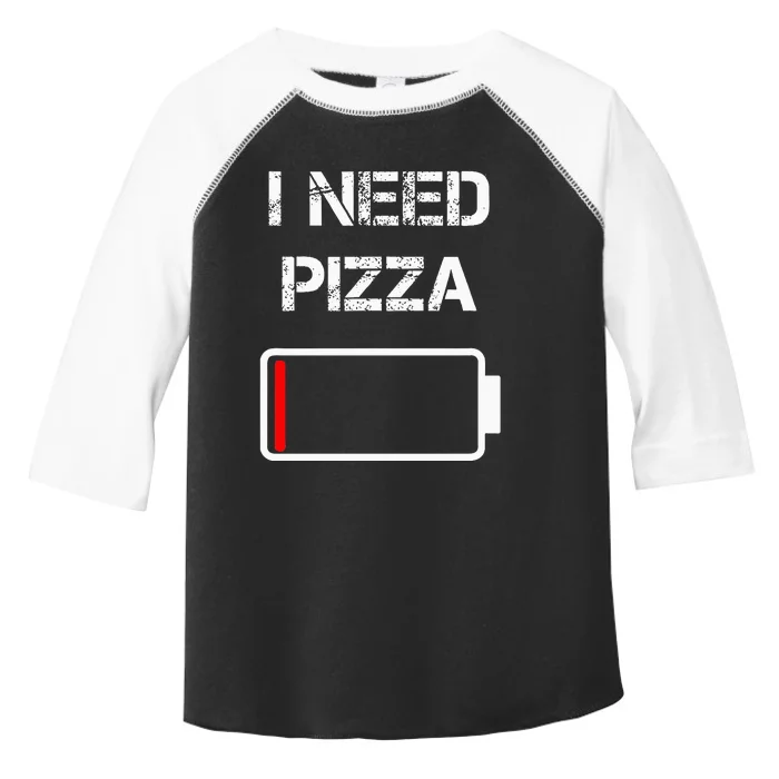 I Need Pizza Italian Food Pizza Lover Funny Pizza Toddler Fine Jersey T-Shirt