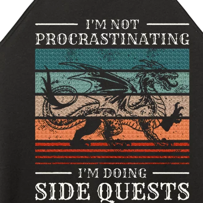 IM Not Procrastinating IM Doing Side Quests Rpg Gamer Women’s Perfect Tri Rocker Tank