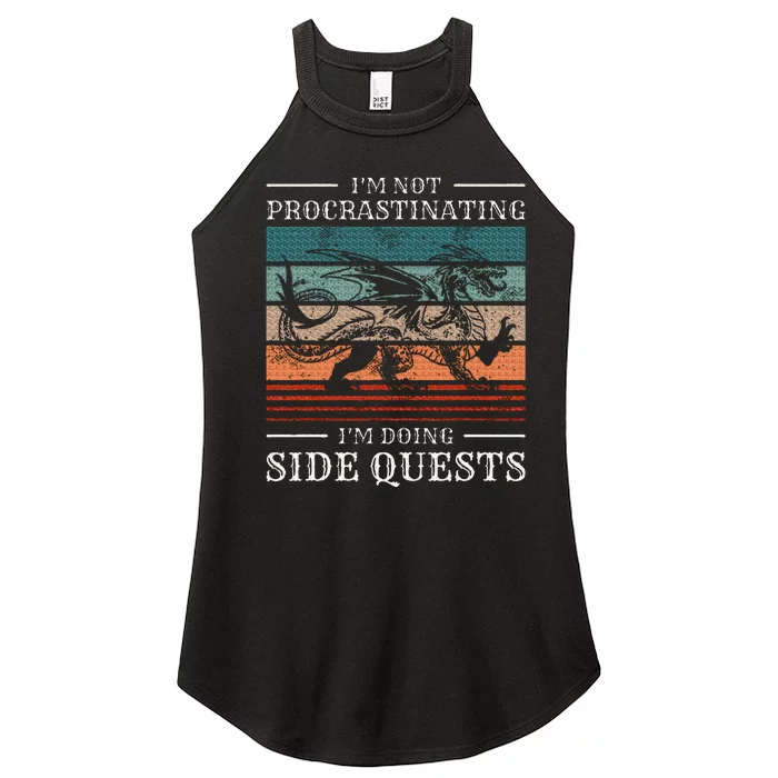 IM Not Procrastinating IM Doing Side Quests Rpg Gamer Women’s Perfect Tri Rocker Tank