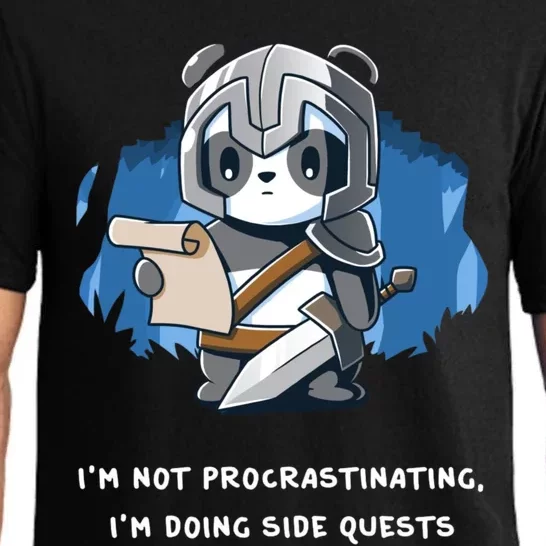 I'm Not Procrastinating I'm Doing Side Quests Pajama Set