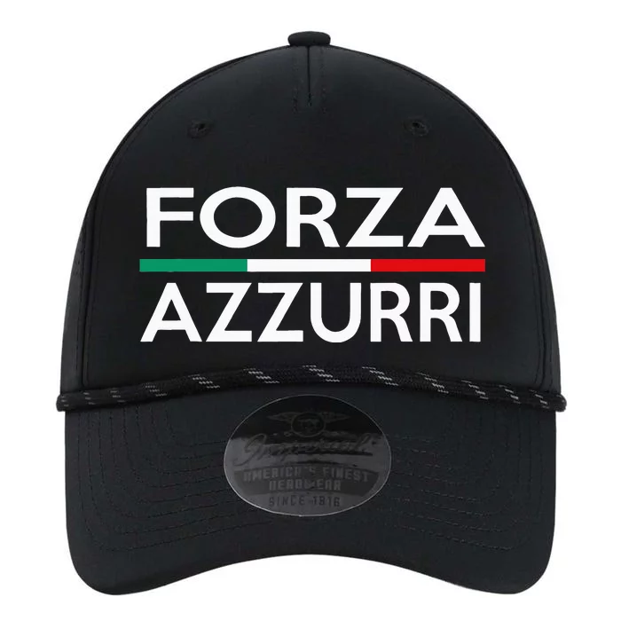 Italy National Pride Forza Azzurri Italia Performance The Dyno Cap