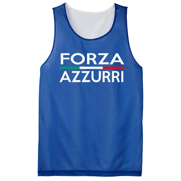 Italy National Pride Forza Azzurri Italia Mesh Reversible Basketball Jersey Tank