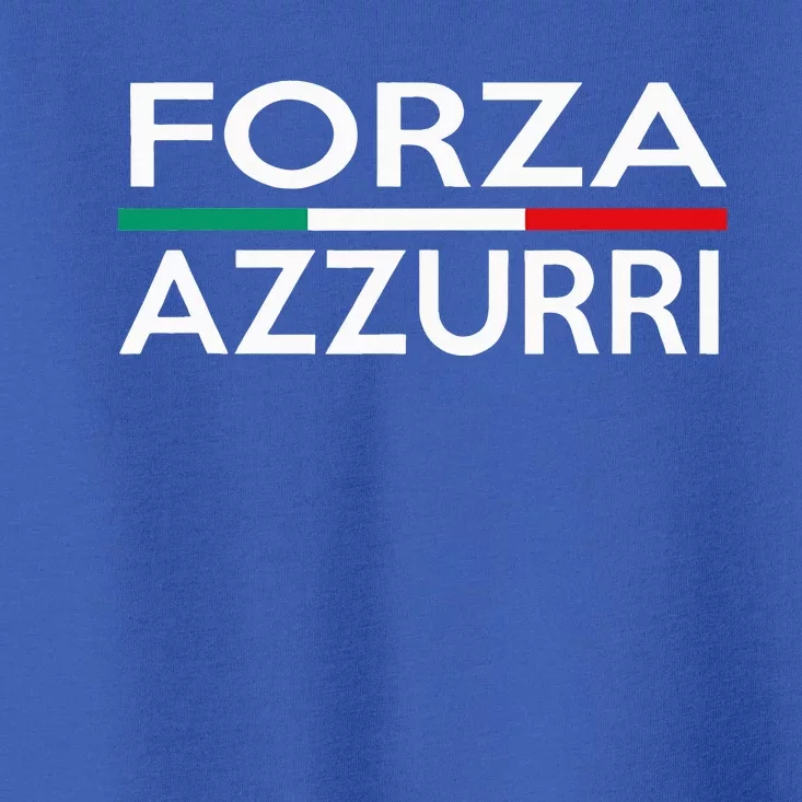 Italy National Pride Forza Azzurri Italia Toddler T-Shirt