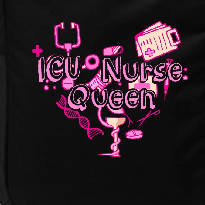 Icu Nurse Queen Gift Caretaker Hospital Registered Icu Nurse Gift Impact Tech Backpack