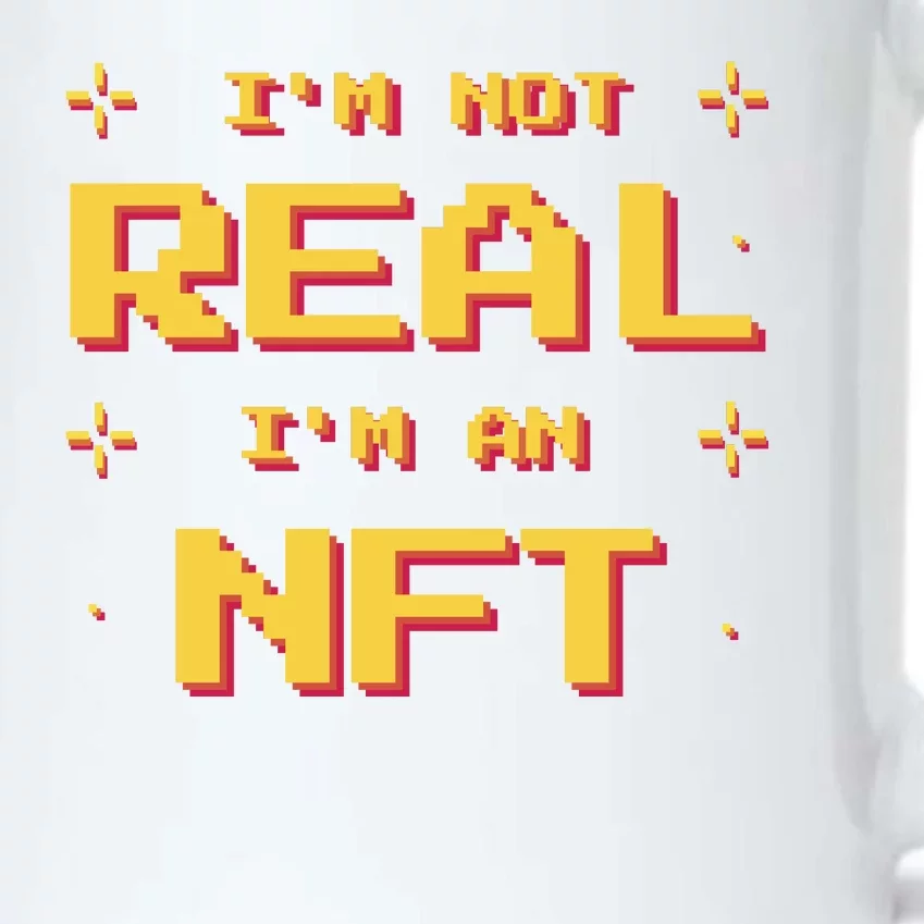 I'm Not Real I'm An NFT Black Color Changing Mug