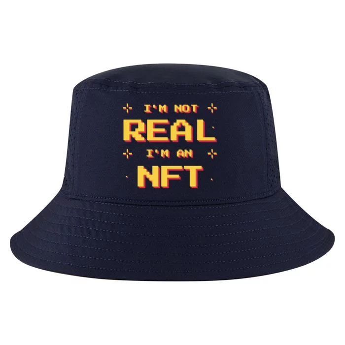 I'm Not Real I'm An NFT Cool Comfort Performance Bucket Hat