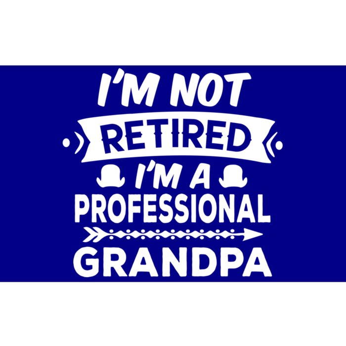 I'm Not Retired I'm A Professional Grandpa Gift Bumper Sticker