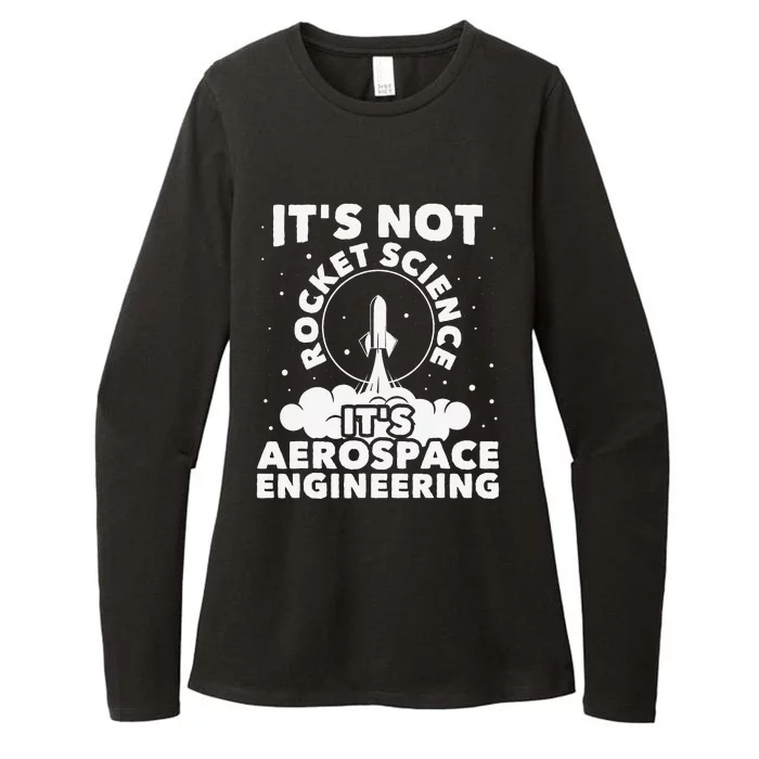 It's Not Rocket Science Aerospace Engineering Spacecrafts Womens CVC Long Sleeve Shirt