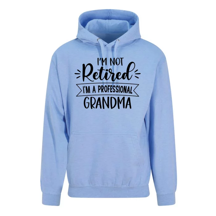 Im Not Retire Ima Professional Grandma Unisex Surf Hoodie