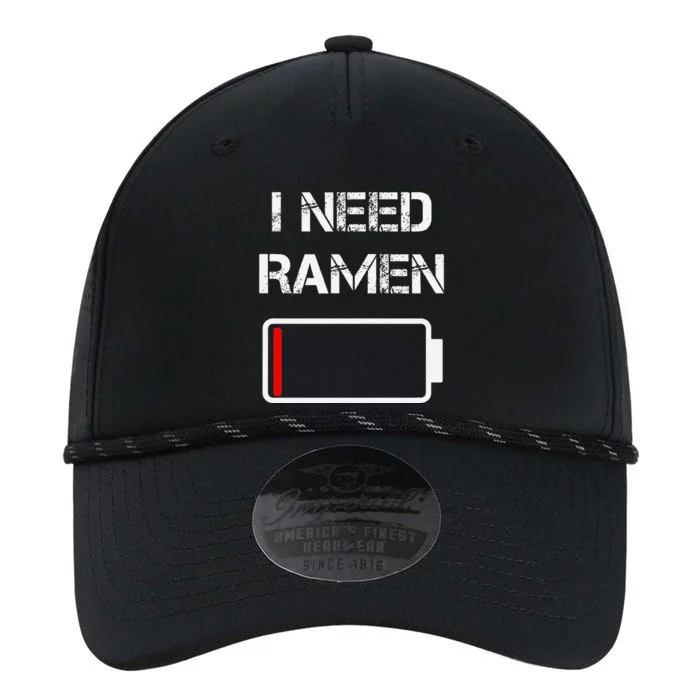 I Need Ramen Japan Anime Funny Noodle Love Ramen Performance The Dyno Cap