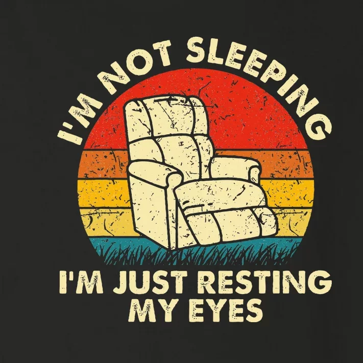 IM Not Sleeping IM Just Resting My Eyes Toddler Long Sleeve Shirt