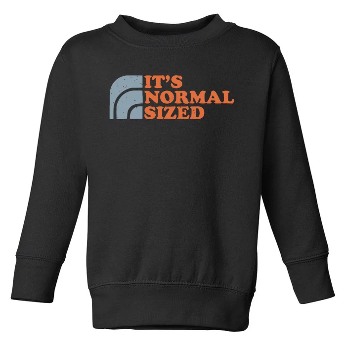 ItS Normal Sized Toddler Sweatshirt