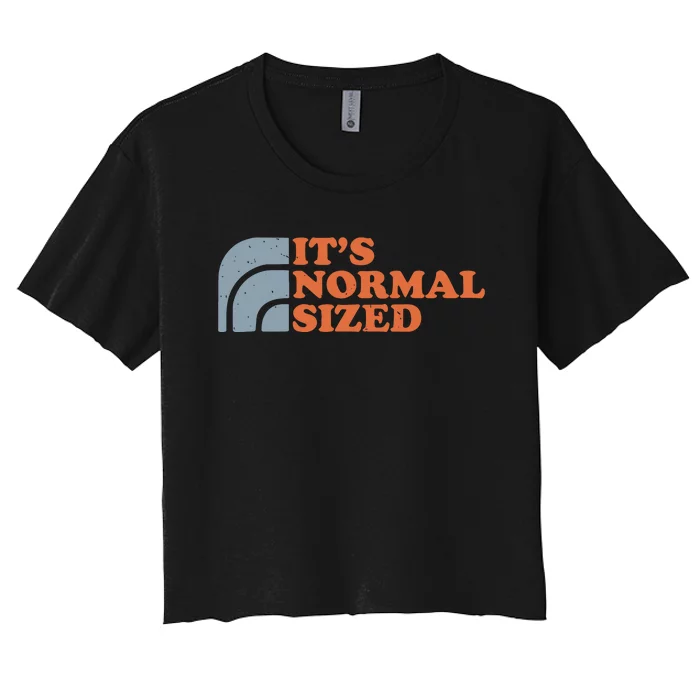 ItS Normal Sized Women's Crop Top Tee