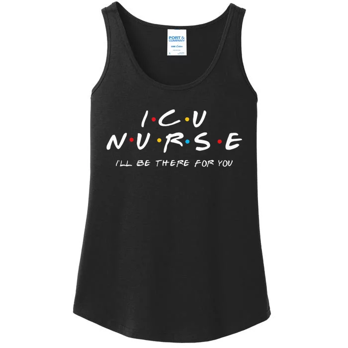 ICU Nurse Sweat For Men And Women Ladies Essential Tank