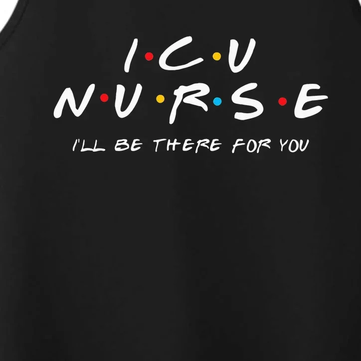 ICU Nurse Sweat For Men And Women Performance Tank