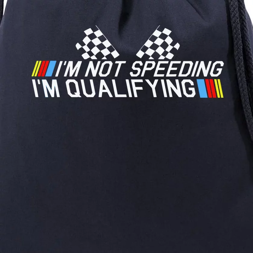 Im Not Speeding Drawstring Bag