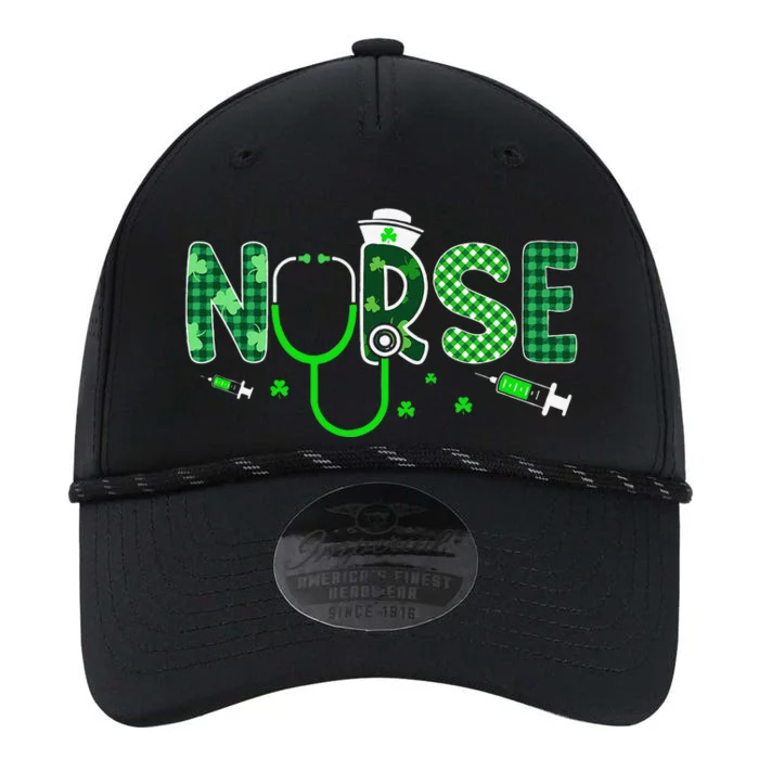 Irish Nurse Stethoscope Scrub St Patricks Day Nurses Women Gift Performance The Dyno Cap