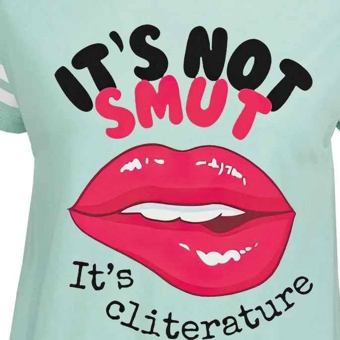 ItS Not Smut ItS Cliterature Graphic Enza Ladies Jersey Football T-Shirt