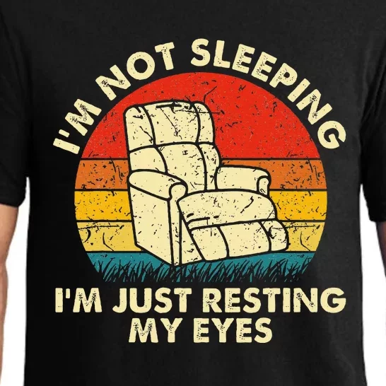 Im Not Sleeping Im Just Resting My Eyes Pajama Set