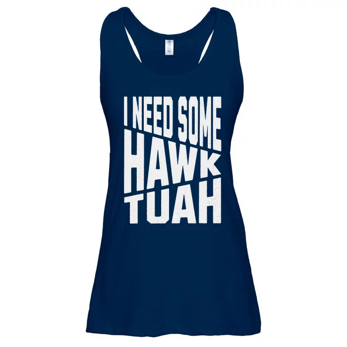 I Need Some Hawk Tuah Ladies Essential Flowy Tank