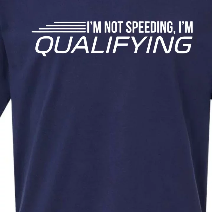 IM Not Speeding IM Qualifying Sueded Cloud Jersey T-Shirt