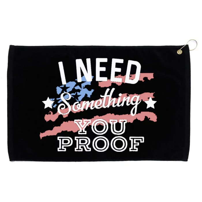 I Need Something You Proof Country Music Song Lyrics Grommeted Golf Towel