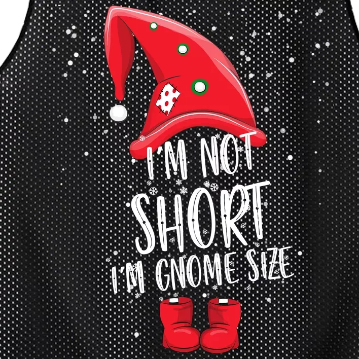 I'm Not Short I'm Gnome Size Mesh Reversible Basketball Jersey Tank