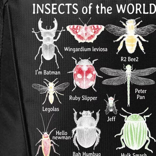 Insects Of The World City Backpack